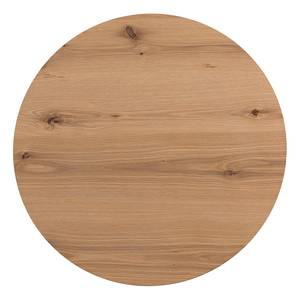 Table basse TOMASSIE Plaqué bois véritable - Chêne noueux