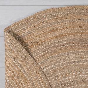 Tapis en jute Capri rond Jute - Beige - Diamètre : 180 cm