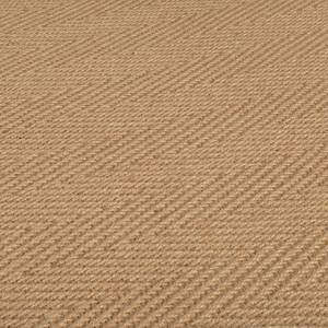 Tapis en jute Kira Jute / Polyester - Vert - 120 x 170 cm