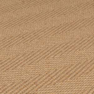 Jute vloerkleed Kira jute/polyester - Zwart - 200 x 290 cm