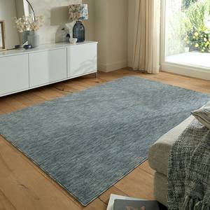 Tappeto a pelo corto Marly Poliestere riciclato - Blu - 160 x 230 cm