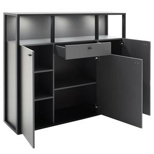 Highboard Talon Grau / Anthrazit