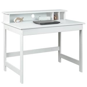 Bureau Hilda Pin massif - Blanc