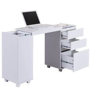 Bureau Laptop Office Blanc