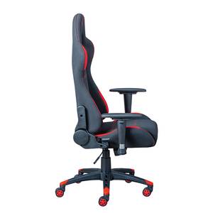 Sedia da ufficio Gaming Tessuto - Nero / rosso