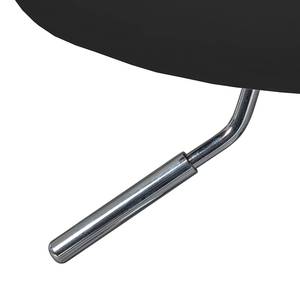 Tabouret pivotant Asra Imitation cuir - Noir