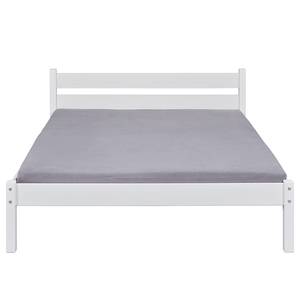 Houten bed Vilmo massief grenenhout - wit - 140 x 190 cm