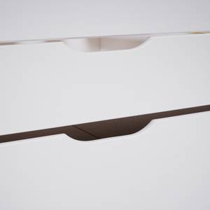 Letto in legno massello Ulli Legno di pino massello - Bianco - 90 x 190 cm