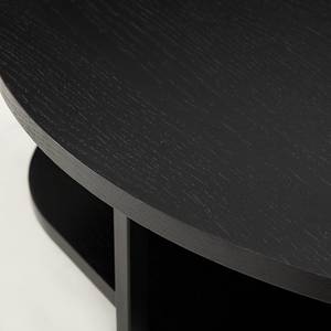 Table basse Isago Placage en bois véritable / Métal - Chêne noir