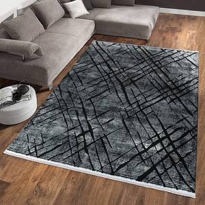 Kurzflorteppich Glory 230 Polyester - Grau - 120 x 170 cm