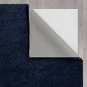 Tappeto a pelo lungo Willner Poliestere riciclato - Lavabile - Blu scuro - 80 x 150 cm