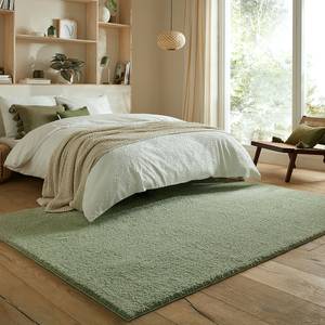 Tapis épais Willner Polyester recyclé - Lavable - Vert clair - 80 x 150 cm