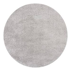 Tapis épais Feather Soft rond Polypropylène - Gris clair