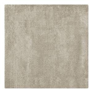 Hoogpolig vloerkleed Feather Soft polypropeen - Beige - 200 x 200 cm