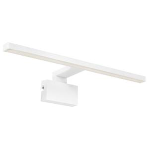 Éclairage de salle de bain LED Marlee Aluminium - 1 ampoule - Blanc