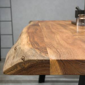 Table Ratopp Acacia - Métal - 240 x 110 cm - Largeur : 240 cm - Forme en U