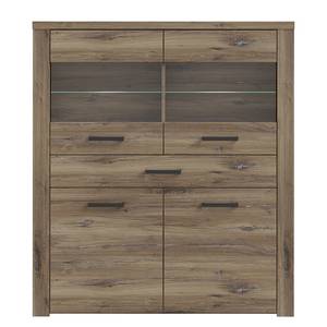 Highboard Dunlap Zinneiche Dekor