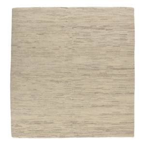 Wollteppich Taza Royal Uni Schurwolle - Beige - 200 x 200 cm