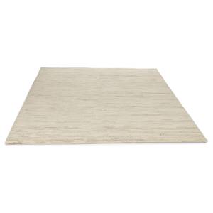 Wollteppich Taza Royal Uni Schurwolle - Beige - 200 x 200 cm