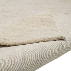 Wollteppich Taza Royal Uni Schurwolle - Beige - 200 x 200 cm