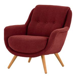 Fauteuil Saku Tissu - Tissu Scara: Bordeaux