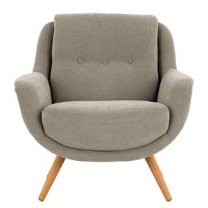 Fauteuil Saku Tissu - Tissu Scara: Argenté