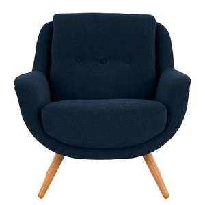 Fauteuil Saku Tissu - Tissu Scara: Bleu marine