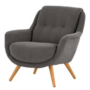 Fauteuil Saku Tissu - Tissu Scara: Gris foncé