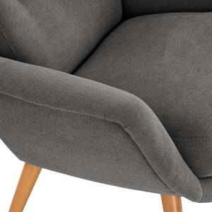 Fauteuil Saku Tissu - Tissu Scara: Gris foncé