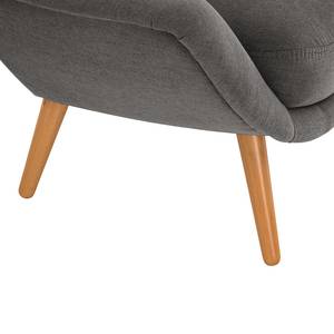 Fauteuil Saku Tissu - Tissu Scara: Gris foncé