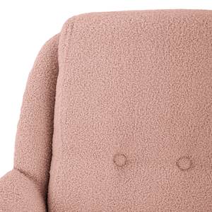 Sessel Saku Bouclé Stoff Nola: Rosa