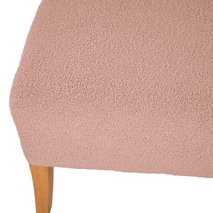 Sessel Tillet Bouclé Stoff Nola: Rosa