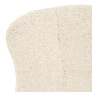 Fauteuil Newfield Tissu - Tissu Bouclé Nola: Crème