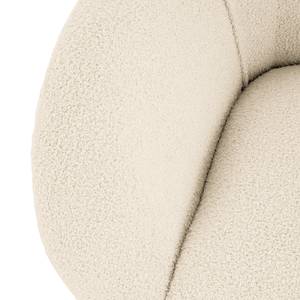 Fauteuil Newfield Tissu - Tissu Bouclé Nola: Crème