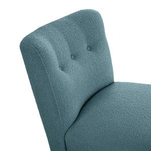 Sessel Tillet Bouclé Stoff Nola: Blau