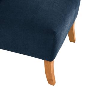 Fauteuil Tillet geweven stof - Geweven stof Scara: Marineblauw