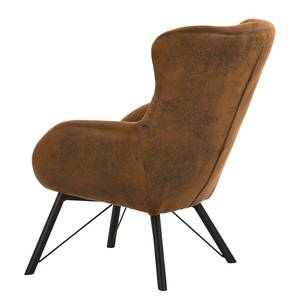 Fauteuil Newfield Microvezel Afua: Bruin