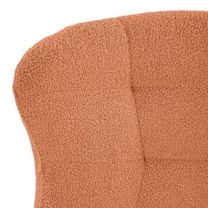 Fauteuil Newfield Tissu - Tissu Bouclé Nola: Rouille