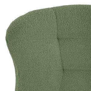 Fauteuil Newfield Bouclé Stof Nola: Antiek groen