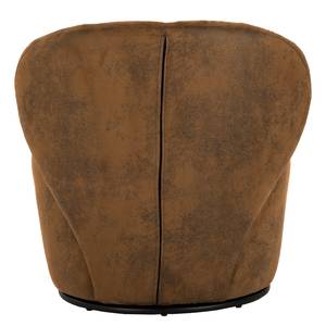 Fauteuil Mohim Microfibre Afua: Marron