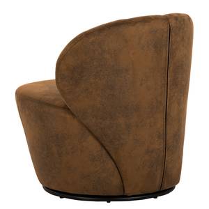 Fauteuil Mohim Microfibre Afua: Marron