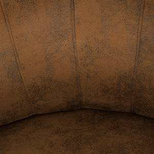 Fauteuil Mohim Microfibre Afua: Marron