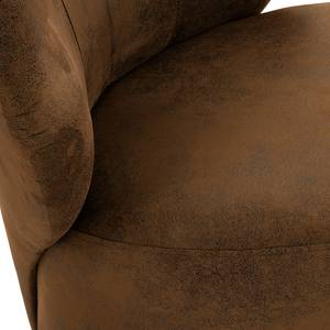 Fauteuil Mohim Microvezel Afua: Bruin