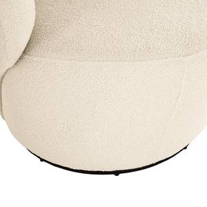 Fauteuil Mohim Tissu Bouclé Nola: Crème