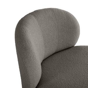 Fauteuil Mohim Bouclé Stof Nola: Donkergrijs