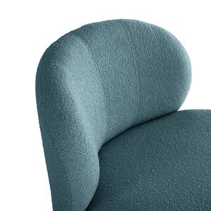 Fauteuil Mohim Bouclé Stof Nola: Blauw