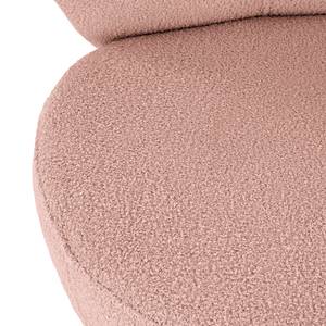 Fauteuil Mohim Bouclé Stof Nola: Roze