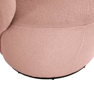 Fauteuil Mohim Bouclé Stof Nola: Roze