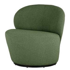 Fauteuil Mohim Bouclé Stof Nola: Antiek groen