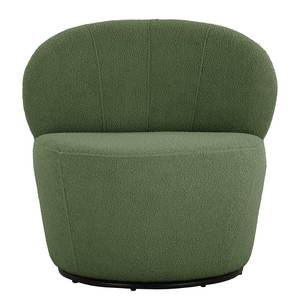 Fauteuil Mohim Bouclé Stof Nola: Antiek groen